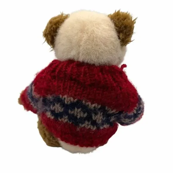 Chrisha Playful Plush Vintage 1996 Teddy Bear Blonde 8” Stuffed Animal - Picture 2 of 6